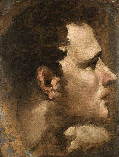 Domenico Beccafumi Head of a Youth Seen in Profile oil painting image